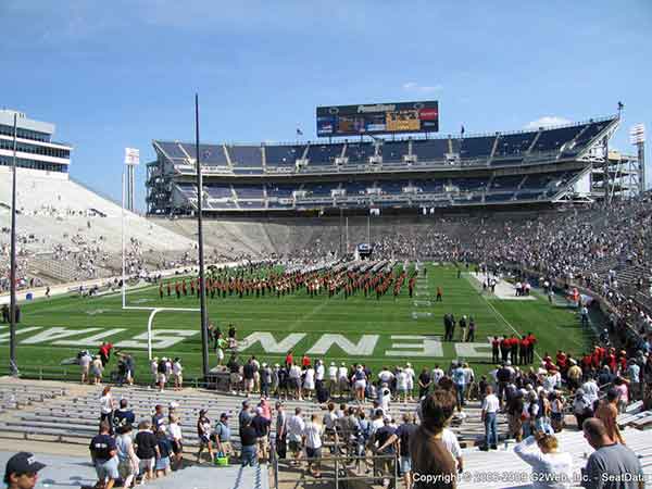 Beaver Stadium Seat Views - Section by Section