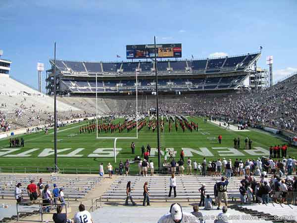 Beaver Stadium Seat Views - Section by Section