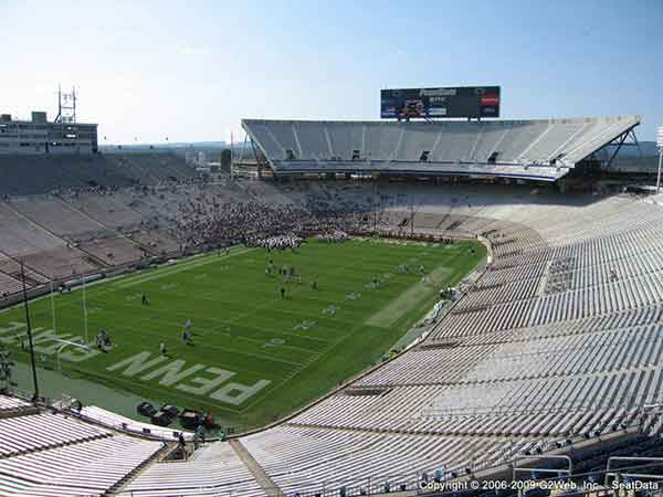 Beaver Stadium Seat Views - Section by Section