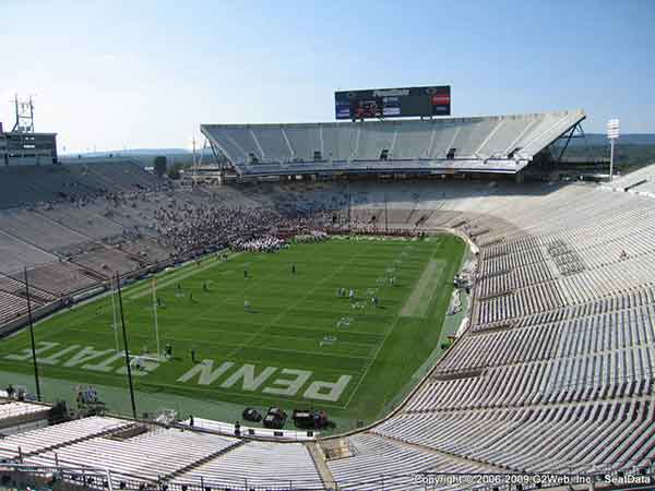 Beaver Stadium Seat Views - Section by Section