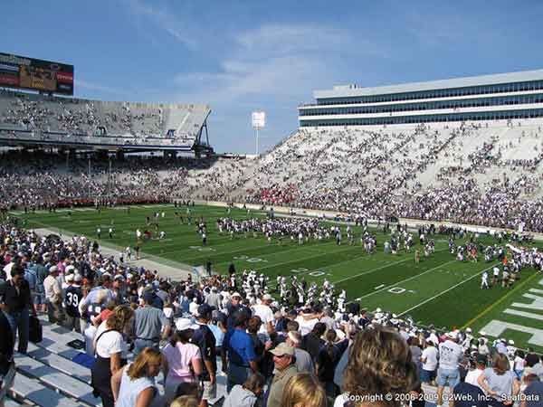 Beaver Stadium Seat Views - Section by Section