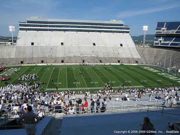 Penn State Seating Chart Beaver Stadium