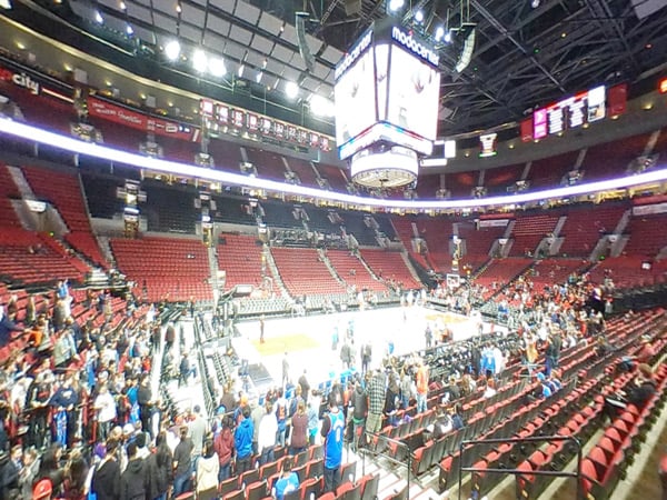 Moda Center At The Rose Quarter Seating Chart