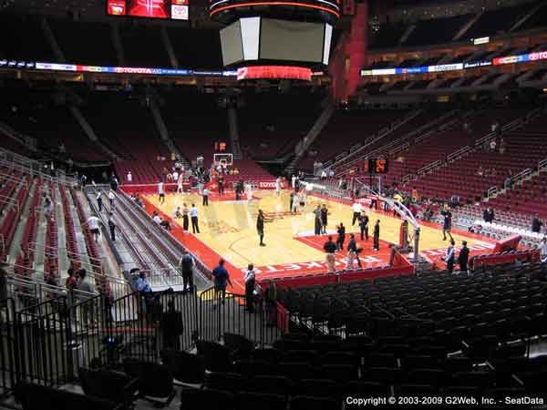 Toyota Center Seat Views - Section by Section