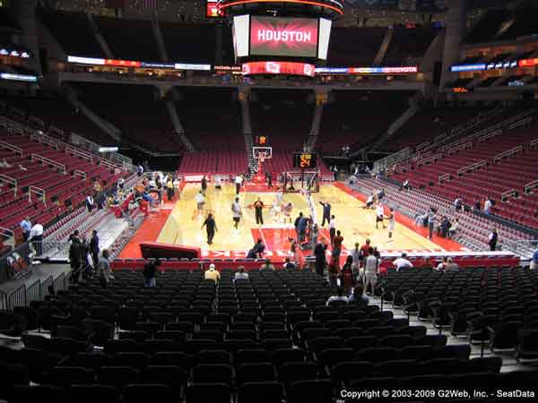 Toyota Center Seat Views - Section by Section