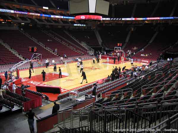 Toyota Center Seat Views - Section by Section