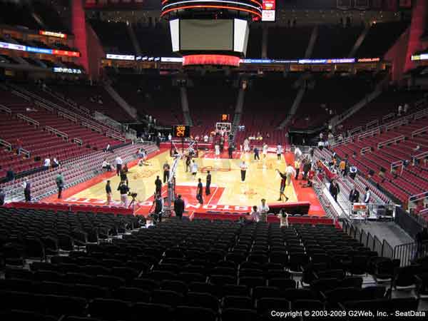 Toyota Center Seat Views - Section by Section