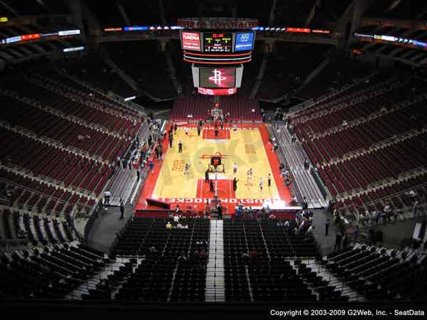 Toyota Center Seat Views - Section by Section