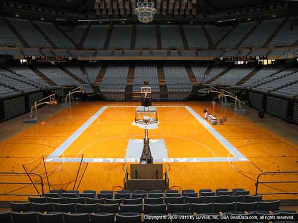 Smith Center Seating Chart Unc