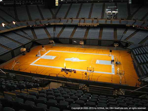 Dean Dome Seating Chart