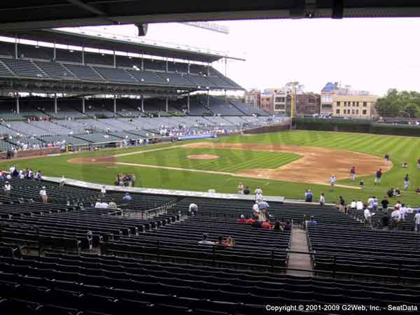 Wrigley Field Detailed Seating Chart